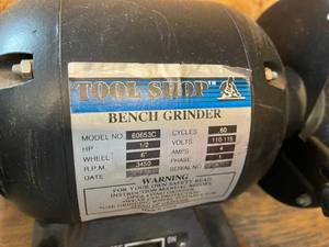 lot 209 image: Tool Shop 6 Inch Electric Bench Grinder