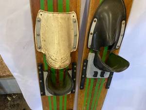lot 223 image: Vintage Rivera Water Skis