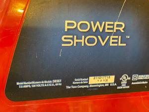 lot 237 image: Toro Electric Power Shovel