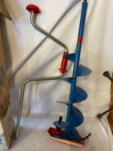 lot 240 image: Vintage Mora Ice Drill