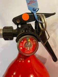 lot 294 image: Sears Dry Chemical Fire Extinguisher