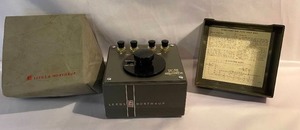 lot 295 image: Leeds and Northrup Volt Box