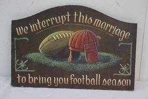 lot 5 image: football sign