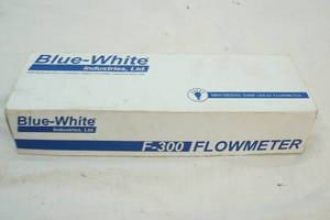 lot 60 image: Blue White F300 Flow meter