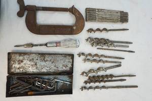 lot 78 image: vintage tools