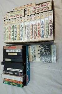 lot 117 image: VHS movies