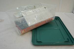 lot 158 image: tote, candy mold, egg trays,Easy Butler