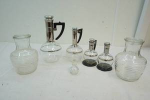 lot 181 image: glass serving set