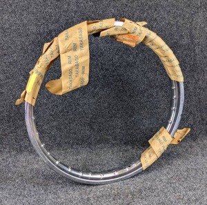 lot 1508 image: NOS - 1973 Suzuki GT380 Motorcycle Rim - Part No. 55311-33600