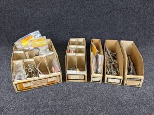 lot 1573 image: Large Lot of New and Used Suzuki Hardware - Nuts, Bolts, Caps, Clips and More
