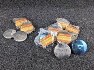 lot 1580 image: NOS & USED - (Lot of 10) Vintage Suzuki Fuel Tank Caps