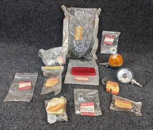 lot 1589 image: Large Lot of NOS Vintage Suzuki Parts - See Pictures for all Part Numbers