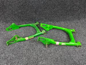 lot 1599 image: NOS - (Lot of 2) 1971-73 Suzuki Trailhopper 50 Rear Swingarms - These seem unused, have a lot of paint scratches though