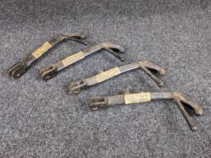 lot 1586 image: NOS - (Lot of 4) 1968-77 Suzuki GT250, T350, T305, T200 & KT120 Side Kick Stand, Part No. 42310-08002