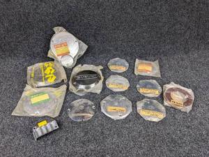 lot 1615 image: Large Lot of Assorted Vintage Suzuki Inspection Covers and Gaskets - See Pictures for Part Numbers
