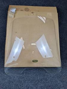 lot 1623 image: NOS Bates 392 Windshield - Measures about 22 x 21 Wide