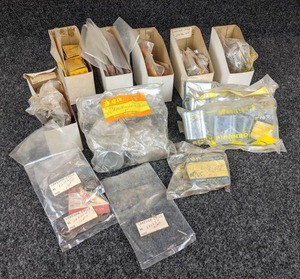 lot 1617 image: NOS - (Lot of 6) 1968 Suzuki K10, K11, K15 Condensers Part No. 32341-50162 and More