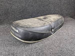 lot 1651 image: Vintage Honda Motorcycle Seat - No Rips or Tears - Overall about 27 x 12 x 6