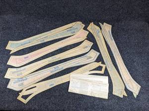 lot 1657 image: (Lot of 14) 70s Suzuki Windjammer Decals - Each is about 26 Long - Various Colors