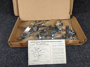 lot 1681 image: NOS - Saddlebag Bracket Kit for Honda CB500, CB550 - Unsure if complete - please inspect