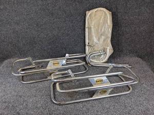 lot 1659 image: (Lot of 7) Vintage Suzuki Brackets - Largest is about 20 x 9
