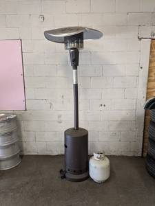 Propane Patio Heater - 40,000 BTU Input - Includes Propane Tank (Partial) - NO SHIPPING