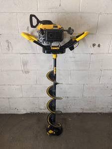 JIFFY Model Pro4 Propane Powered Ice Auger - 8 - Starts and Runs - NO SHIPPING