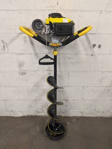 JIFFY Model 46x-Treme Propane Powered Ice Auger - 8 - Starts, Runs and Operates - NO SHIPPING