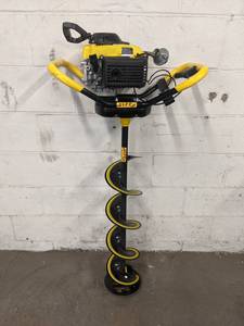 JIFFY Model Pro4 Propane Powered Ice Auger - 8 - Starts, Runs and Operates - NO SHIPPING