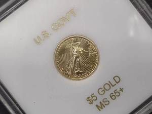 lot 2 image: 2003 110 Ounce Gold Eagle...