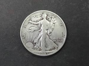 lot 35 image: 1941 D Walking Libery Silver Half D...