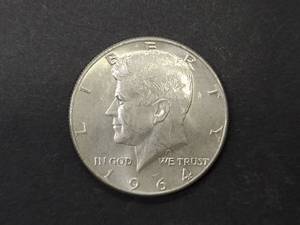 lot 57 image: 1964 Kennedy Silver Half Dollar...
