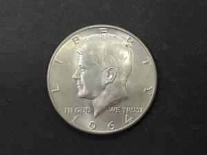 lot 58 image: 1964 D Kennedy Silver Half Dollar...