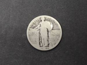 lot 61 image: 1925 Standing Liberty Silver Quarter...