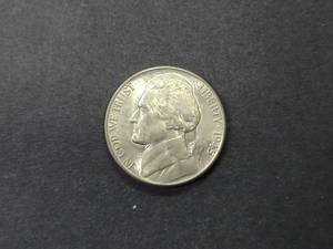 lot 72 image: 1945 D Silver War Nickel, Uncircula...