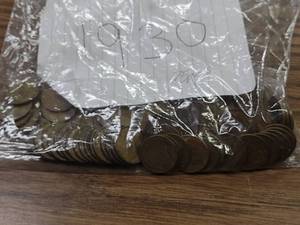 lot 96 image: Approx. (75) 1930s Wheat Cents...