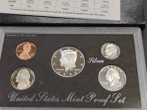 lot 150 image: 1996 Silver Proof Coin Set...