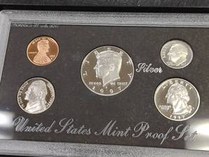 lot 151 image: 1997 Silver Proof Coin Set...