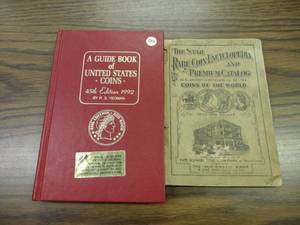 lot 181 image: (2) Coin Books...