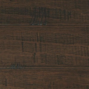 lot 54 image: Home Decorators Collection 7-12 in. W Wellington Hand Scraped Strand Woven Wide Plank Engineered Click Bamboo Flooring (227 sq. ft.)