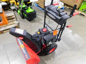 lot 81 image: PowerSmart 24 in. 2-Stage Electric Start Gas Snow Blower with LED Light