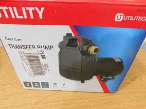 lot 26 image: Utilitech 0.5-HP Cast Iron Electric Utility Pump