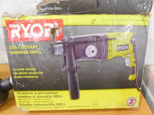 lot 125 image: RYOBI SDS Rotary Hammer Drill
