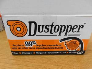 lot 128 image: Dustopper High Efficiency Dust Separator, 12 in. Dia with 2.5 in. Hose, 36 in. Long