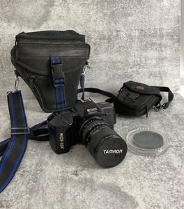 lot 11 image: Ricoh XR-10M 35mm Camera with Tamron Lens and Case