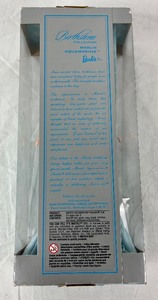 lot 152 image: Birthstone Barbie March Aquamarine wBlond Hair - New in Box