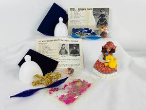 lot 55 image: 1970s LIL Missy Dolls and Cabbage Patch Pillow Patterns
