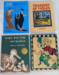 lot 99 image: 20 Vintage & Other Books - Erte Dolls, Tarzan Set, Childrens, Hardy Boys, Dickens, More