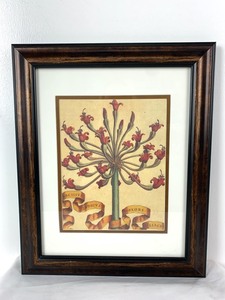 lot 59 image: Three Lovely Floral Prints - Framed