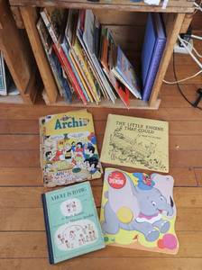 lot 57 image: Collection of Vintage Childrens Books and Comic Book